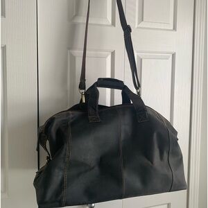 Danier leather large duffel bag